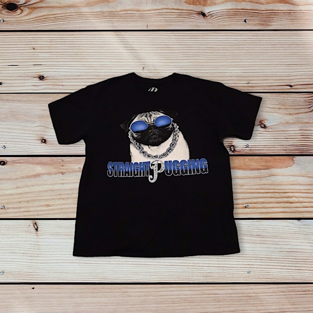 Pug Black T-shirt